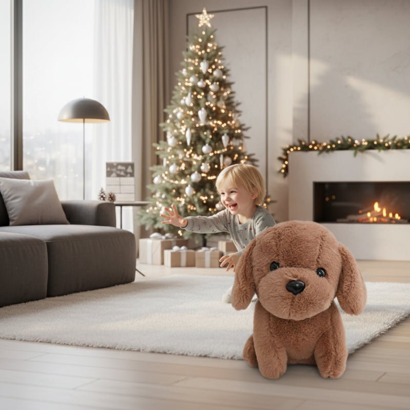 POOCHINI – Cute 12 cm mini plush dog with charm for bag decoration and gift ideas 3