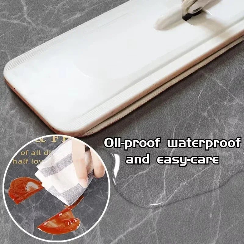 PVC Waterproof Non-Slip Kitchen Floor Mat - Oil-Proof, Comfortable & Customizable 4