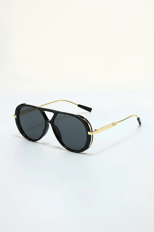 Panther Aviator Sunglasses - Retro-Inspired UV400 Protection & Lightweight Comfort 4