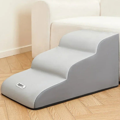 PawAscend - Pet Bed Step Ladder with Non-Slip Steps for Small Dogs & Cats 2