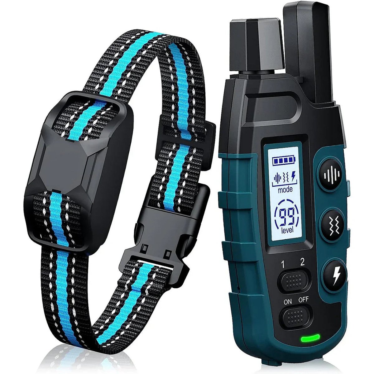 Pawfey E Collar - 1000m Remote Dog Training Collar | Waterproof & Adjustable 6