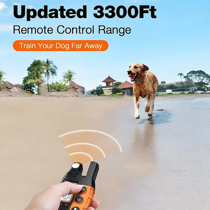 Pawfey E Collar - 1000m Remote Dog Training Collar | Waterproof & Adjustable 8