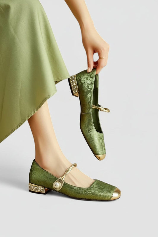 Payton Women's Orthopedic Mary Jane Low Heel Shoes for Comfort and Style 0