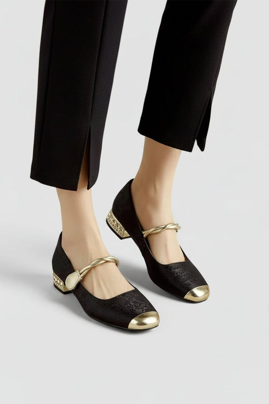 Payton Women's Orthopedic Mary Jane Low Heel Shoes for Comfort and Style 1