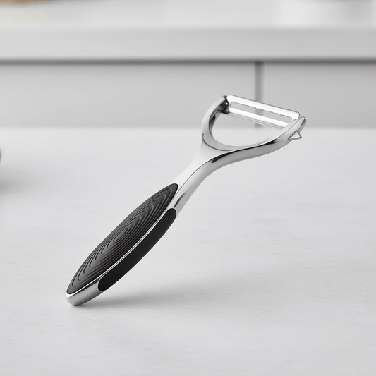 PeelMate Pro – Comfortable, Non-Slip Stainless Steel Peeler for Effortless Prep 0