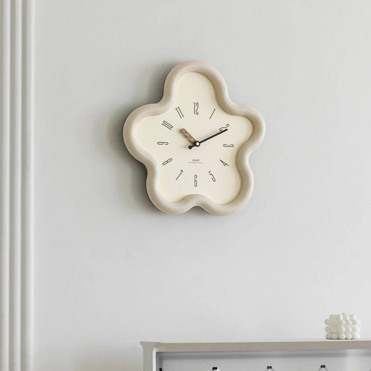 PetalTime 3D Flower Pendulum Wall Clock with Silent Sweep Movement, Eco-Friendly MDF & Acrylic 8
