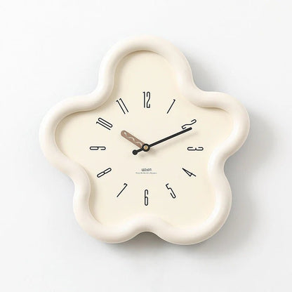 PetalTime 3D Flower Pendulum Wall Clock with Silent Sweep Movement, Eco-Friendly MDF & Acrylic 9