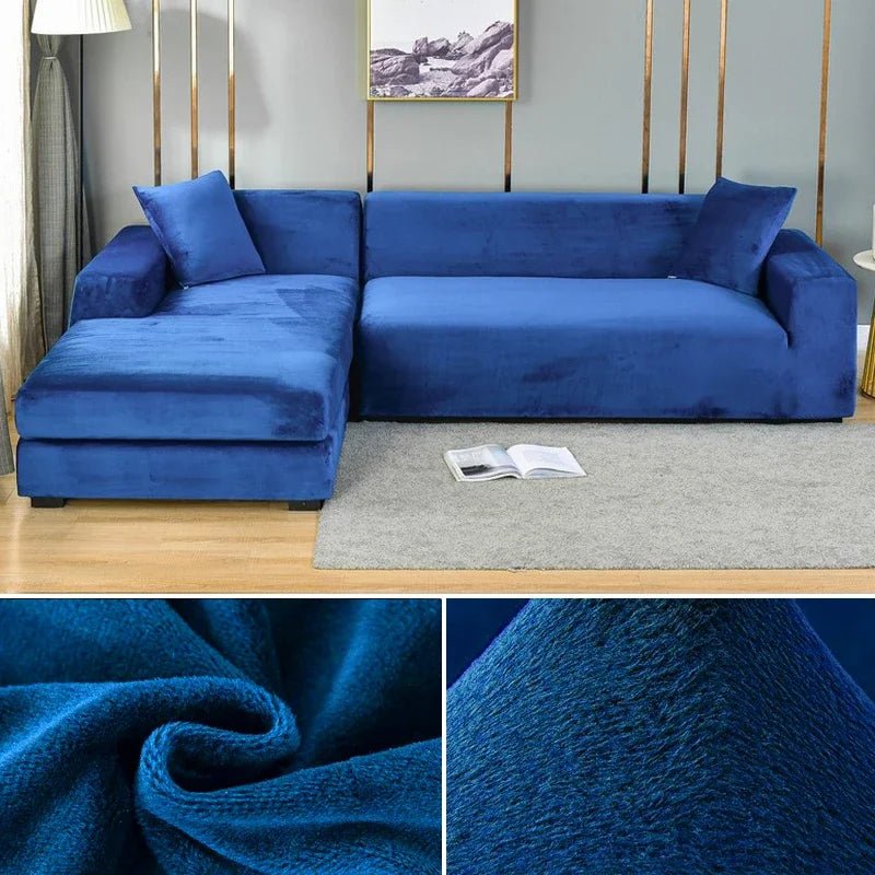 PlushFit - Premium Stretch Velvet Sofa Covers for Ultimate Protection 14