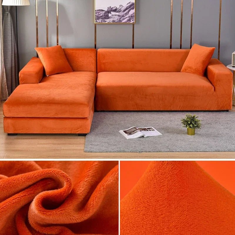 PlushFit - Premium Stretch Velvet Sofa Covers for Ultimate Protection 15