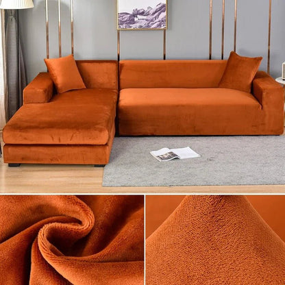 PlushFit - Premium Stretch Velvet Sofa Covers for Ultimate Protection 16