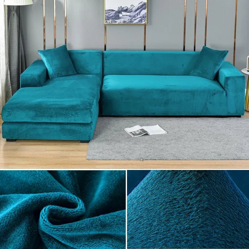 PlushFit - Premium Stretch Velvet Sofa Covers for Ultimate Protection 20