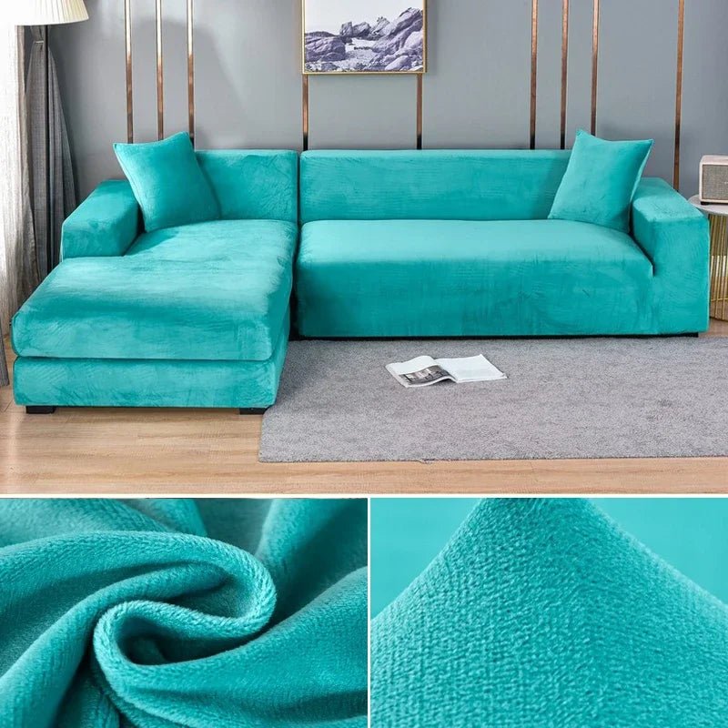 PlushFit - Premium Stretch Velvet Sofa Covers for Ultimate Protection 21