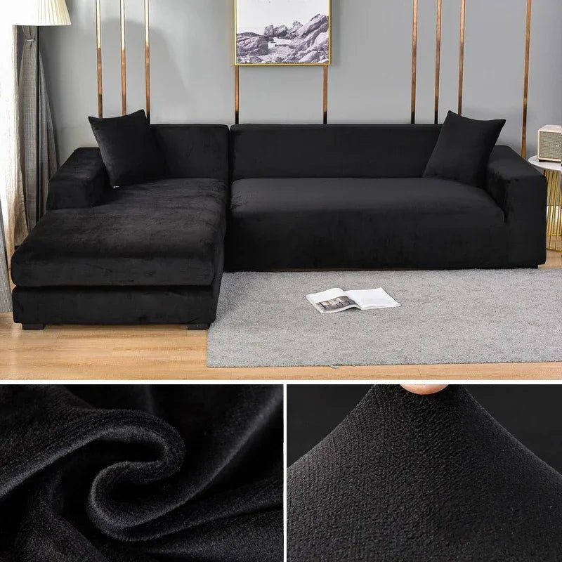 PlushFit - Premium Stretch Velvet Sofa Covers for Ultimate Protection 22