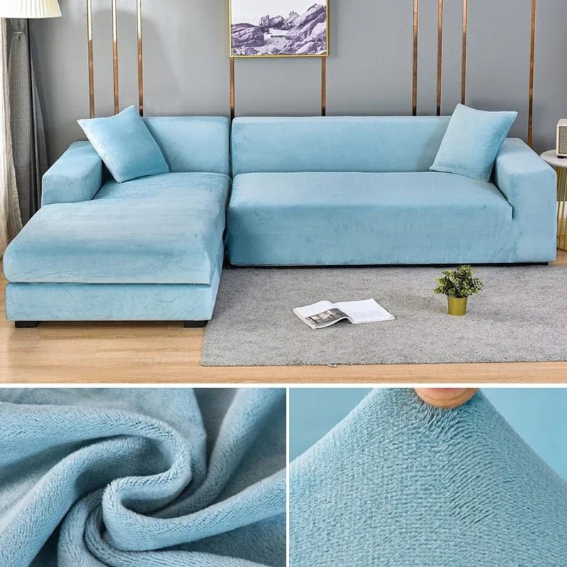 PlushFit - Premium Stretch Velvet Sofa Covers for Ultimate Protection 23