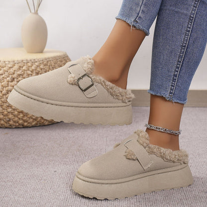Plushoria – Cozy Plush Slippers for Women with Non-Slip Sole