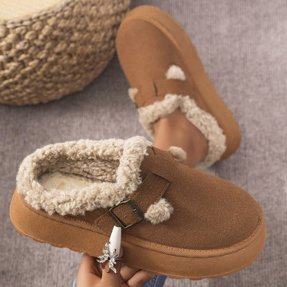 Plushoria – Cozy Plush Slippers for Women with Non-Slip Sole