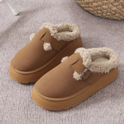 Plushoria – Cozy Plush Slippers for Women with Non-Slip Sole