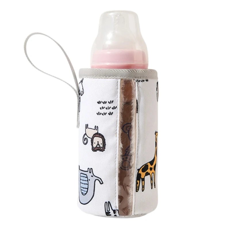 Portable Baby Bottle Warmer - Adjustable Temperature, Soft Foldable Design 11