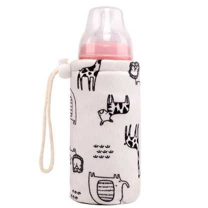 Portable Baby Bottle Warmer - Adjustable Temperature, Soft Foldable Design 15