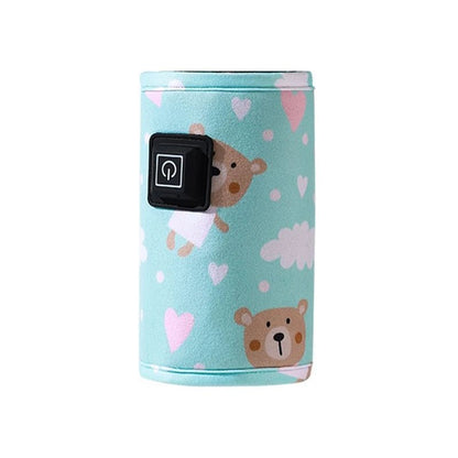 Portable Baby Bottle Warmer - Adjustable Temperature, Soft Foldable Design 6