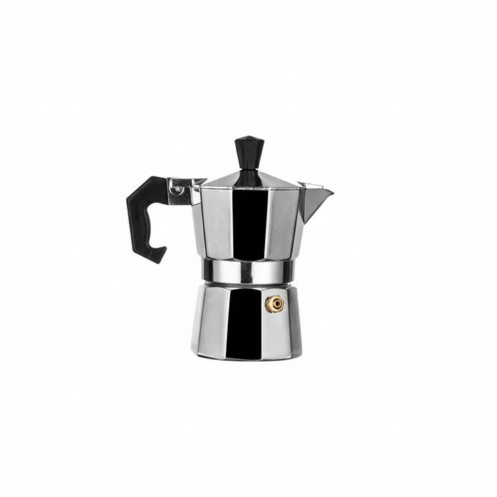 Portable Italian Aluminum Coffee Maker - Octagonal Espresso & Tea Pot 15