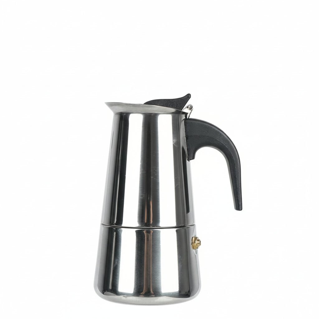 Portable Italian Aluminum Coffee Maker - Octagonal Espresso & Tea Pot 9