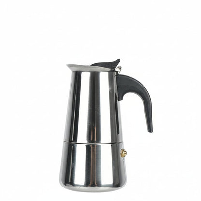 Portable Italian Aluminum Coffee Maker - Octagonal Espresso & Tea Pot 9