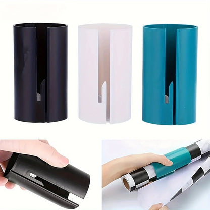Portable Mini Paper Cutting Knife - Effortless Gift Wrapping Tool with Safety Blade 0