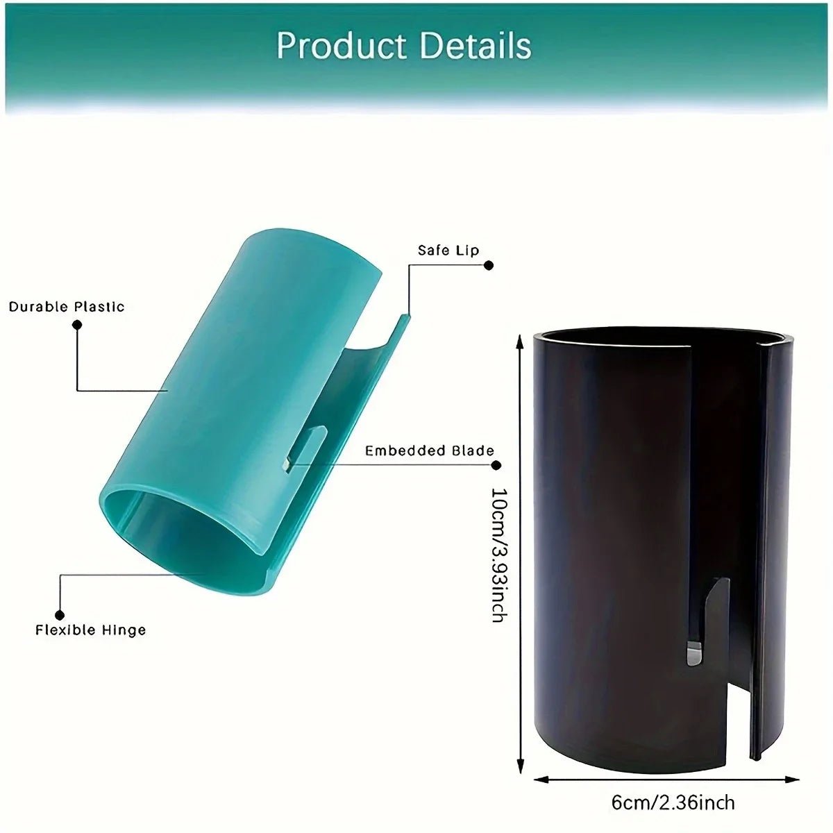 Portable Mini Paper Cutting Knife - Effortless Gift Wrapping Tool with Safety Blade 3