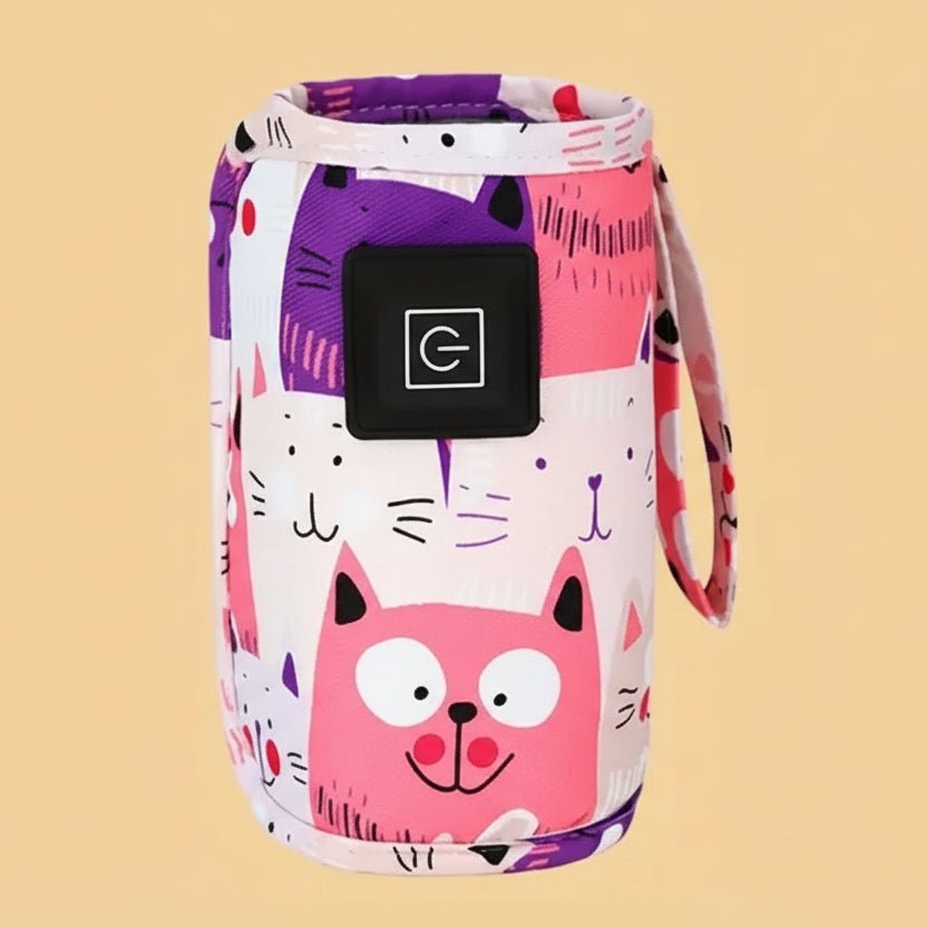 Portable USB Milk Water Warmer with Heat Preservation Cover & Insulated Bag 4