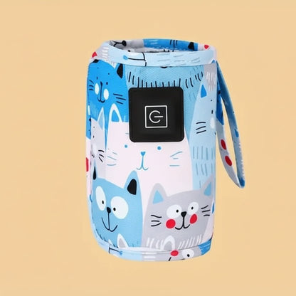 Portable USB Milk Water Warmer with Heat Preservation Cover & Insulated Bag 5