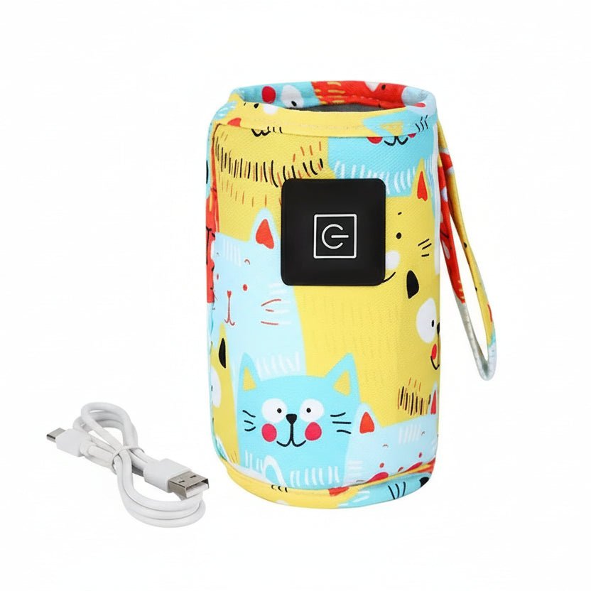 Portable USB Milk Water Warmer with Heat Preservation Cover & Insulated Bag 7