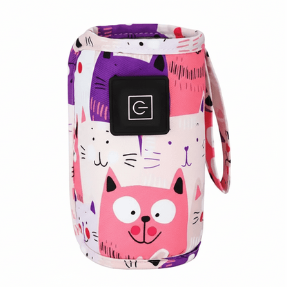 Portable USB Milk Water Warmer with Heat Preservation Cover & Insulated Bag 8