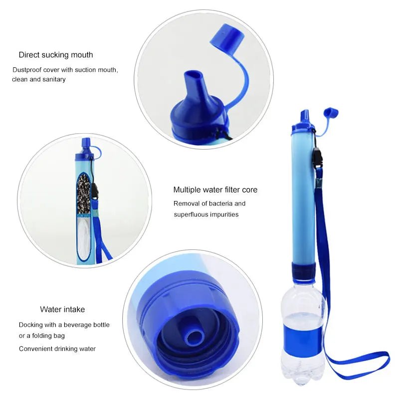 Portable Water Filter - Four Stage Filtration System for Safe Drinking Water 3