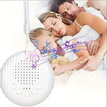 Portable White Noise Machine - 10 Soothing Sounds for Sleep & Relaxation 0