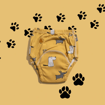 PottyPants - Soft Cotton Potty Training Diapers with Leak-Proof Insert 10