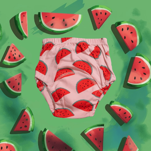 PottyPants - Soft Cotton Potty Training Diapers with Leak-Proof Insert 12