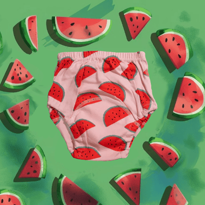 PottyPants - Soft Cotton Potty Training Diapers with Leak-Proof Insert 12