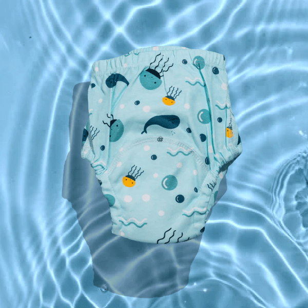 PottyPants - Soft Cotton Potty Training Diapers with Leak-Proof Insert 6