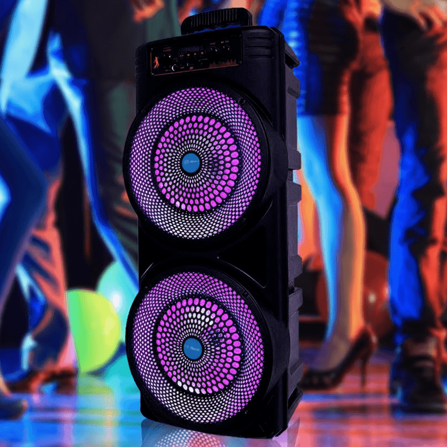 PowerSound 6000W Portable Bluetooth Speaker with Heavy Bass & Microphone 3