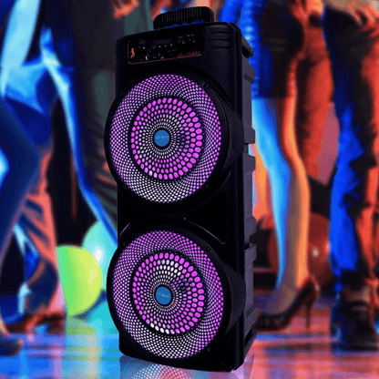 PowerSound 6000W Portable Bluetooth Speaker with Heavy Bass & Microphone 3