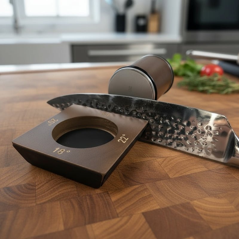 PrecisionEdge Knife Sharpener - 4-Angle Diamond Grinder for Professional Blades 0