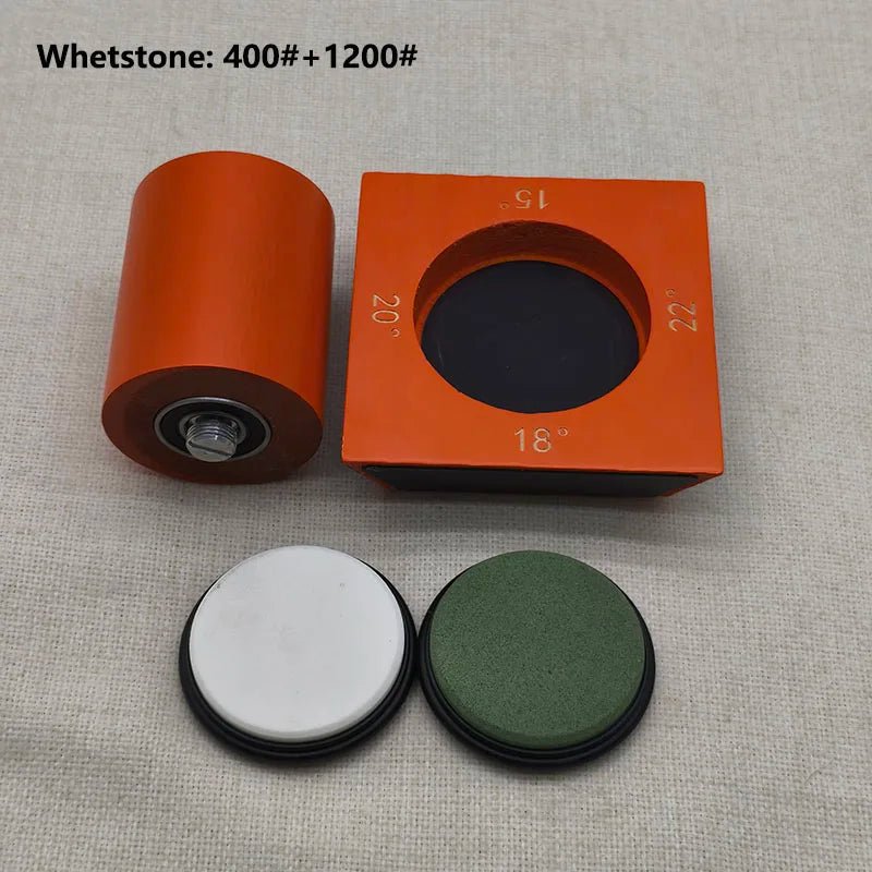 PrecisionEdge Knife Sharpener - 4-Angle Diamond Grinder for Professional Blades 14