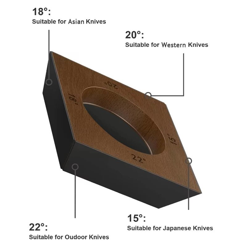 PrecisionEdge Knife Sharpener - 4-Angle Diamond Grinder for Professional Blades 4