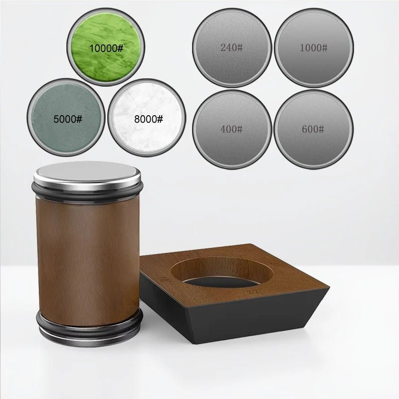 PrecisionEdge Knife Sharpener - 4-Angle Diamond Grinder for Professional Blades 6