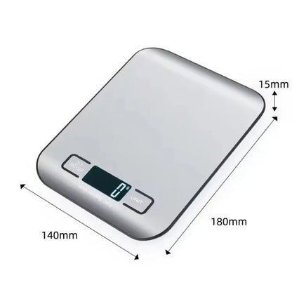 PrecisionPro Digital Kitchen Scale - Accurate Weighing Balance Scales with LCD Display 5