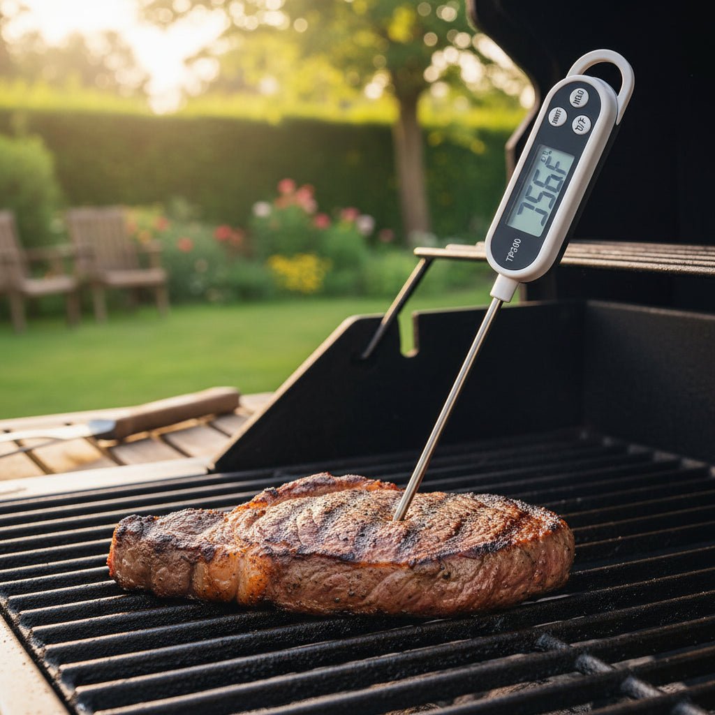 PrecisionPro Digital Kitchen Thermometer - Stainless Steel Probe, Instant Read, C/F Conversion 3