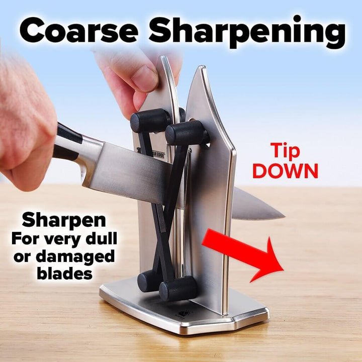 Precision Edge - Professional Knife Sharpener for All Blade Types, Quick & Easy Use 3