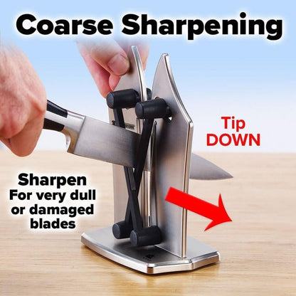 Precision Edge - Professional Knife Sharpener for All Blade Types, Quick & Easy Use 3