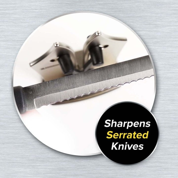 Precision Edge - Professional Knife Sharpener for All Blade Types, Quick & Easy Use 4